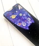 Чехол с утолщенными углами на Samsung Galaxy S25 FE Фиолетовая кошка (принт 361) - изображение 3