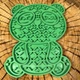 Силиконовый коврик для вылизывания миска для медленного кормления для собак кошек зеленный - изображение 4