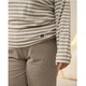 Пижама женская футболка и штаны 3XL в полоску - 18854 - изображение 4