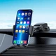 Автотримач Hoco CA118 Delicate press type center console чорний - зображення 6