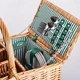 Корзина для пикника на 3 отделения с термосумкой Yiwu 48х33х43 см - изображение 8