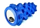 Массажный ролик EasyFit Grid Roller PRO из пены EVA с массажной поверхностью 33 см Синий (33-102-EF-2015-BL) - изображение 1