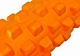 Массажный ролик EasyFit Grid Roller PRO из пены EVA с массажной 3D поверхностью 33 см Оранжевый (33-102-EF-2015-OR) - изображение 3