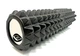 Массажный ролик EasyFit Grid Roller 45 см v.2.2 из EVA-пены и прочного пластика Черный (33-102-EF-2028-BK) - изображение 2