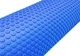 Массажный ролик EasyFit Foam Roller 60 см из пены EVA с мелкой массажной поверхностью Синий (33-102-EF-2032-BL) - изображение 3