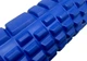 Массажный ролик EasyFit Grid Roller 33 см v.1.1 из EVA-пены с массажной 3D поверхностью до 110 кг Синий (33-102-EF-2020-BL) - изображение 3