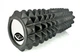 Массажный ролик для йоги EasyFit Grid Roller 33 см v.1.2 из EVA-пены и прочного пластика Черный (33-102-EF-2022-BK) - изображение 1