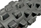 Массажный ролик EasyFit Grid Roller PRO из пены EVA с массажной поверхностью 33 см Черный (33-102-EF-2015-BK) - изображение 3