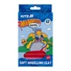 Пластилін Kite Hot Wheels Skate "Скейт Хотвілс" 200 г 12 кольорів на восковій основі (HW25-086-2) - зображення 1