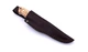 Ніж Trapper 95, (ELMAX 95х23х3,5мм, 60HRC) чохол - шкіра, руків`я - карельська береза, BRISA - зображення 3