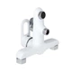 Змішувач для ванни Lidz Latwa 006 (з душовим гарнітуром) (k35) LDLAT006WHI45424 White - зображення 3