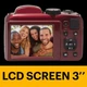 Фотоаппарат Kodak Pixpro AZ255 16Мп / CMOS / 25Х зум / Красный Б/В - изображение 2