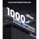 Концентратор Ugreen USB3.1 Type-C to HDMI/VGA/USB 3.0х3/RJ45/SD/TF/PD/35мм TRRS 100W 10-in-1 (15601) - зображення 5