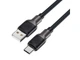 Кабель Acefast C10-04 USB-A to USB-C 1.2м Black (6974316283126) - изображение 3