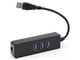 Мультипортовий адаптер Dynamode USB-C 3.1 RJ-45 + 3-Port (USB3.1-TYPEC-RJ45-HUB3) - изображение 5