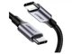 Кабель USB Type-C UGREEN US316 Type-C to Type-C 1m Black (70427) - изображение 1