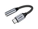 Адаптер UGREEN AV142 Type-C to 3.5mm Black (30632) - изображение 1