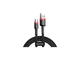 Кабель BASEUS Cafule Cable USB For Micro 2.4A 2M Red+Black (CAMKLF-C91) - изображение 2