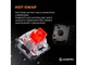 Клавіатура GamePro MK130 Outemu Red Hot-Swap Switch Black (MK130R) - изображение 11