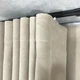 Фірмова штора ROMANTINT ЛУЦЬК 100х300 бежевого кольору на тасьмі збірка хвиля з комплектуванням - зображення 3