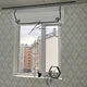 Римська штора ROMANTINT РИМ 200х200 з чорним орнаментом на підкладці та ручним механізмом - зображення 3