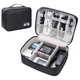 Сумка-органайзер для проводов, зарядок и аксессуаров черная LoveYouHome (A-025453) - изображение 1