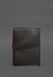 Кожаный блокнот А5 (софт-бук) 9.4 коричневый (A-028764) - изображение 10