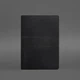 Кожаный блокнот А5 (софт-бук) 9.3 чёрный краст (A-028015) - изображение 6