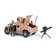 Ігровий набір ELITE FORCE - БРОНЕАВТОМОБІЛЬ HUMVEE M1114 (машина, фігурка, аксес.) - изображение 3