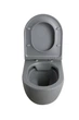 Унітаз підвісний Mixxus Premium TOPPER-0303-R (колір графіт) (розмір 495x370x350 mm) система змиву RIMLESS (MP6657) - изображение 11