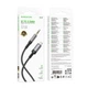 Переходник BOROFONE BL24 Graceful digital audio conversion cable AUX to Lightning, Metal Grey - изображение 2