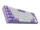 Клавиатура AJAZZ AK680 White-Purple Игровая Проводная Механичиская - изображение 2