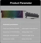 Клавиатура E-YOOSO Z686 Black Механичиская Игровая Проводная - изображение 5
