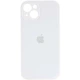 Чохол Silicone Premium case з захистом камери для iPhone 15 Full Camera Protective white 9949 - изображение 1