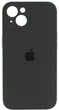 Чохол Silicone Premium case з захистом камери для iPhone 13 Full Camera Protective dark grey 9698 - изображение 1