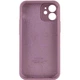 Чохол Silicone Premium case з захистом камери для iPhone 12 Full Camera Protective blueberry 9612 - изображение 4