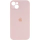 Чохол Silicone Premium case з захистом камери для iPhone 13 Full Camera Protective chalk pink 3603 - изображение 1