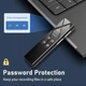 Мини диктофон Benjie V01 64gb цифровой MP3 плеер с динамиком металлический - изображение 5