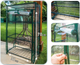 Szklarnia NEO Tools folia PVC konstrukcja metalowa 46x24x80 cm 15-910 Zielony (5907558485431)   - obraz 11