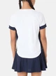 Детская футболка Asics GIRLS TENNIS SS TOP Белый Темно-синий 137-147 (2044A045-101 137-147) - изображение 2