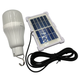 Аккумуляторная LED лампа CcLamp CL-022 10W с крючком и солнечной панелью, 3 режима, белый свет - изображение 1
