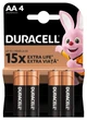 Батарейка Лужні батарейки Duracell AA, 4 шт. в упаковці (4 шт.) - изображение 2