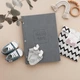 Детский фотоальбом для фотографий "Baby book", первый альбом малыша на украинском, цвет серый - изображение 2