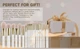 Профессиональные кисти для макияжа BEILI White 20 единиц, натуральный ворс S5161-WG20 - изображение 3