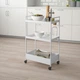 Этажерка тележка IKEA NISSAFORS НИССАФОРС 30x50x83 см, 404.657.33 - изображение 4