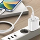 Кабель Proove Soft Silicone USB to Type-C 2.4A (1m) white - изображение 5