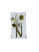 Набор столовых приборов Kitchen на 1 персону Gold - изображение 1