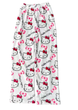 Пижамные плюшевые Штаны Hello Kitty хелоу китти белые размер M - изображение 6