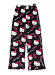 Пижамные плюшевые Штаны Hello Kitty хелоу китти чёрные размер M - изображение 2