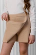 Вязаные шорты-юбка детские ART KNIT бежевые, 128-134см 039545 - изображение 4